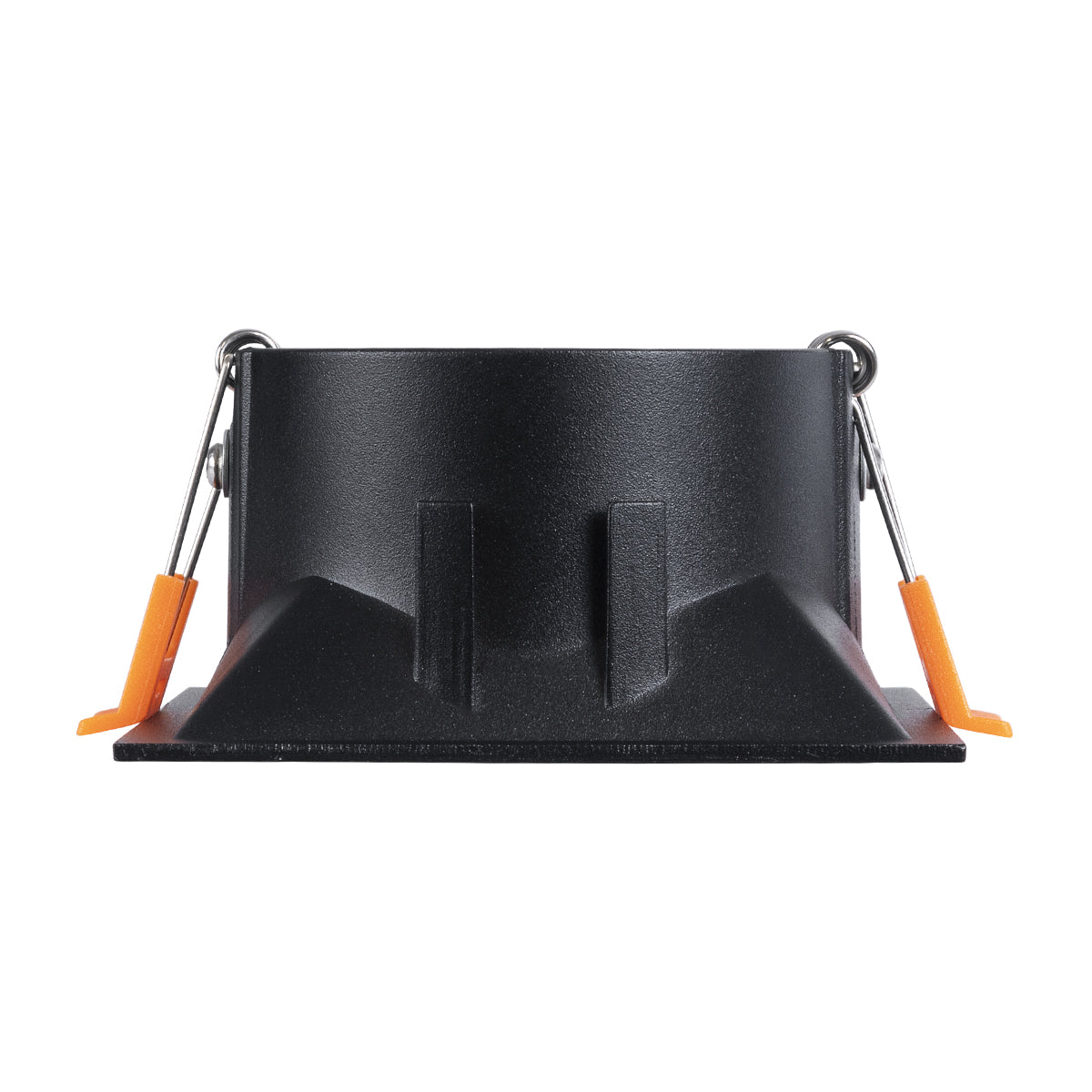 ALPHA 77833 Χωνευτό Κινούμενο Τετράγωνο Σποτ Οροφής για Λάμπα MR16/GU10 - IP20 - Χυτό Αλουμίνιο - Μ9 x Π9 x Υ4.5cm - Μαύρο