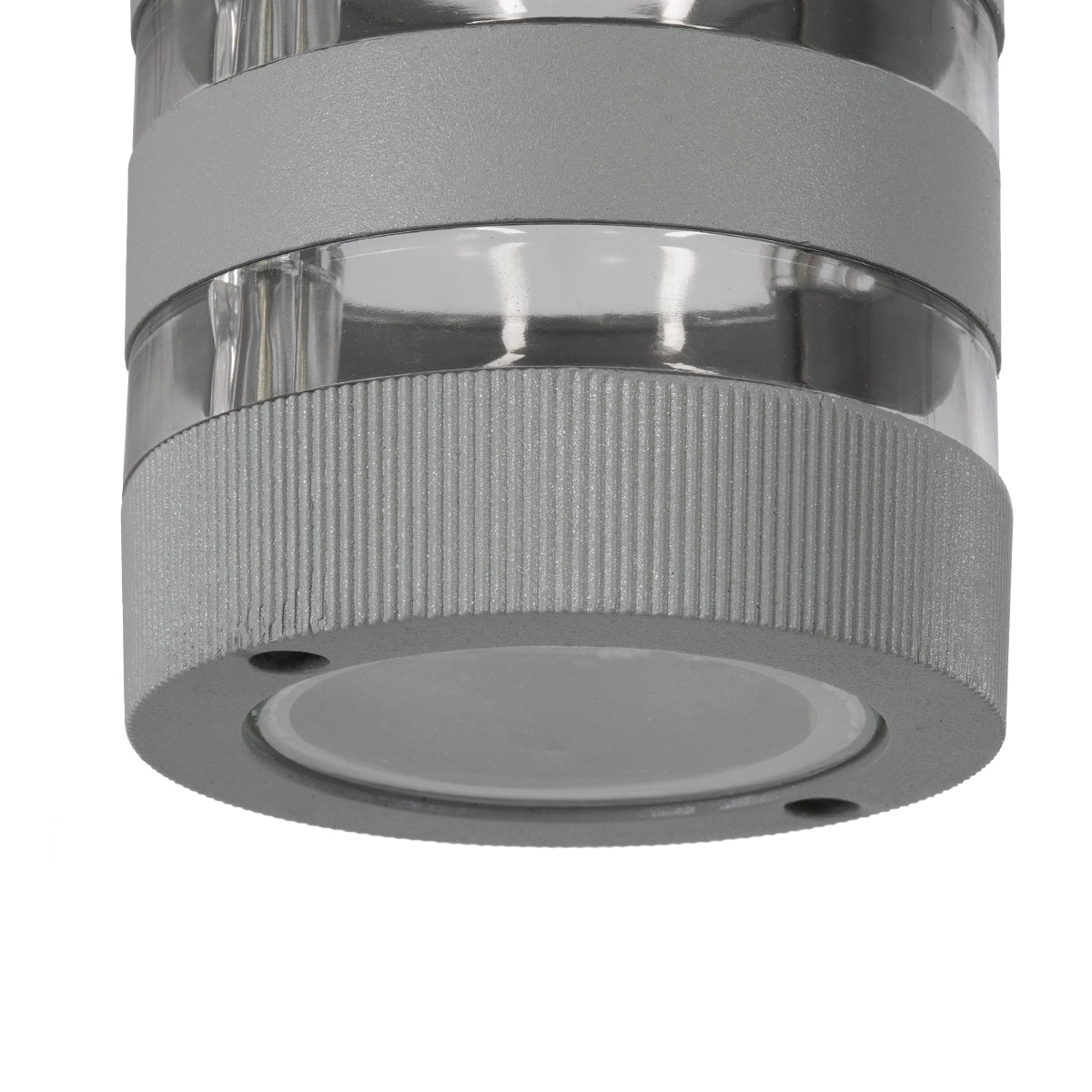 ORION 77884 Μοντέρνο Φωτιστικό Τοίχου - Απλίκα με Ντουί 1 x GU10 AC 220-240V Αδιάβροχο IP65 - Γκρι Ματ - Μ9 x Π15 x Υ23.2