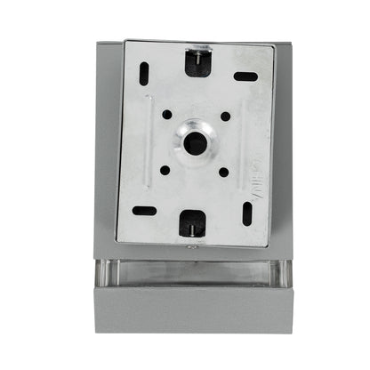 QUATRO 77894 Μοντέρνο Φωτιστικό Τοίχου - Απλίκα με Ντουί 1 x GU10 AC 220-240V Αδιάβροχο IP65 - Γκρι Ματ - Μ11 x Π10 x Υ16.5