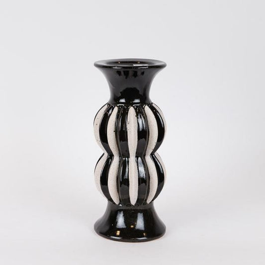 ΚΗΡΟΠΗΓΙΟ ΚΕΡΑΜΙΚΟ ΜΑΥΡΟ-ΛΕΥΚΟ 11.8x11.8x28