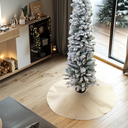 Ποδιά Δέντρου Ζακάρ Εκρού-Χρυσό 90εκ