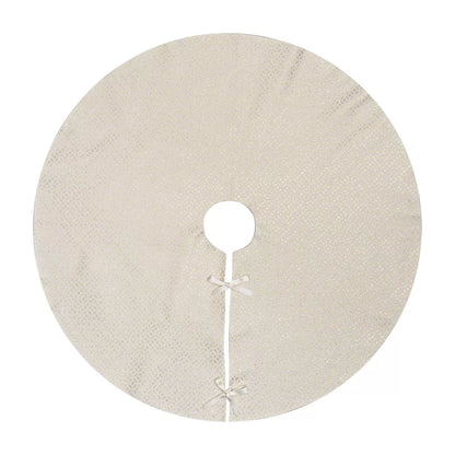 Ποδιά Δέντρου Ζακάρ Εκρού-Χρυσό 90εκ