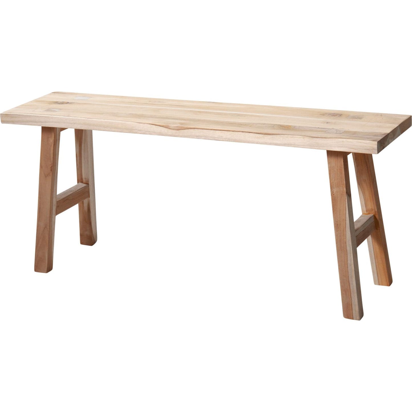 Παγκάκι Ξύλο Τικ 100x25x42