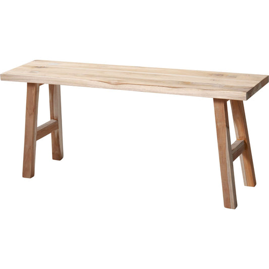 Παγκάκι Ξύλο Τικ 100x25x42