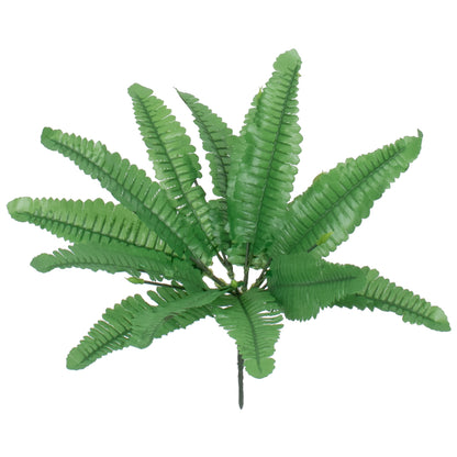 BOSTON FERN SMALL 78291 Τεχνητό Φυτό Φτέρη Βοστώνης Μικρή - Μπουκέτο Διακοσμητικών Φυτών - Κλαδιών με Φύλλωμα Πράσινο Υ30cm