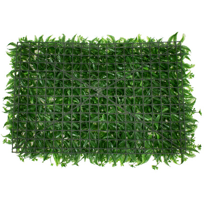 CLOVER 78411 Τεχνητό Πάνελ Φυλλωσιάς / Κάθετος Κήπος Τριφύλλι & Νάνος Φτέρη - Πράσινο - Μ60 x Π8 x Υ40