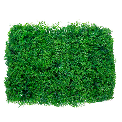 ALGELICA 78435 Τεχνητό Πάνελ Φυλλωσιάς / Κάθετος Κήπος Φύλλα Αγγελικής - Πράσινο - Μ60 x Π8 x Υ50