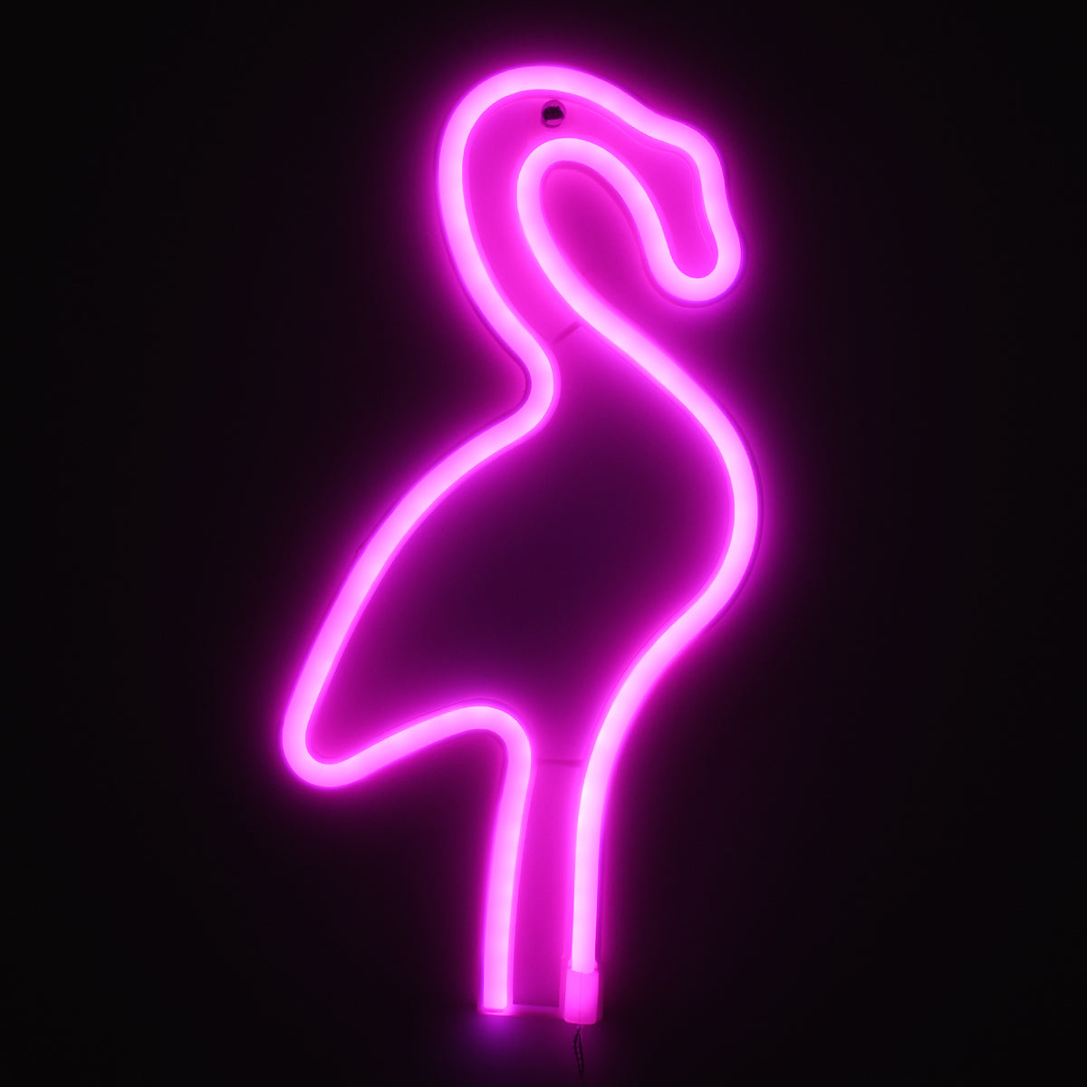 78573 Φωτιστικό Ταμπέλα Φωτεινή Επιγραφή NEON LED Σήμανσης FLAMINGO 5W με Καλώδιο Τροφοδοσίας USB - Μπαταρίας 3xAAA (Δεν Περιλαμβάνονται) - Ροζ