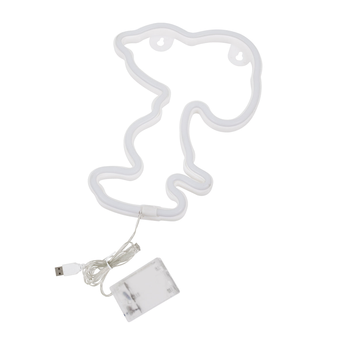 78578 Φωτιστικό Ταμπέλα Φωτεινή Επιγραφή NEON LED Σήμανσης SNOOPY 5W με Καλώδιο Τροφοδοσίας USB - Μπαταρίας 3xAAA (Δεν Περιλαμβάνονται) - Θερμό Λευκό 2700K