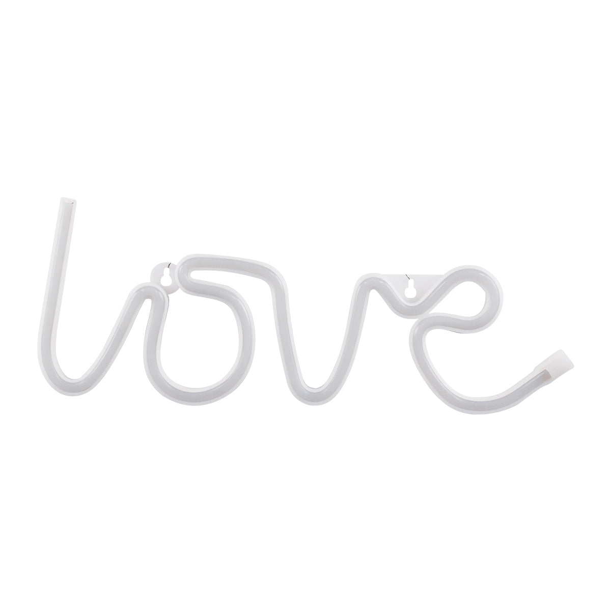 78587 Φωτιστικό Ταμπέλα Φωτεινή Επιγραφή NEON LED Σήμανσης LOVE 5W με Καλώδιο Τροφοδοσίας USB - Μπαταρίας 3xAAA (Δεν Περιλαμβάνονται) - Κόκκινο