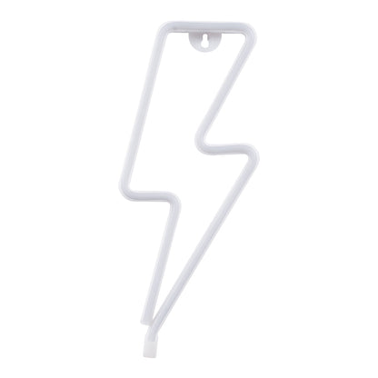 78590 Φωτιστικό Ταμπέλα Φωτεινή Επιγραφή NEON LED Σήμανσης LIGHT STRIKE 5W με Καλώδιο Τροφοδοσίας USB - Μπαταρίας 3xAAA (Δεν Περιλαμβάνονται) - Θερμό Λευκό 2700K