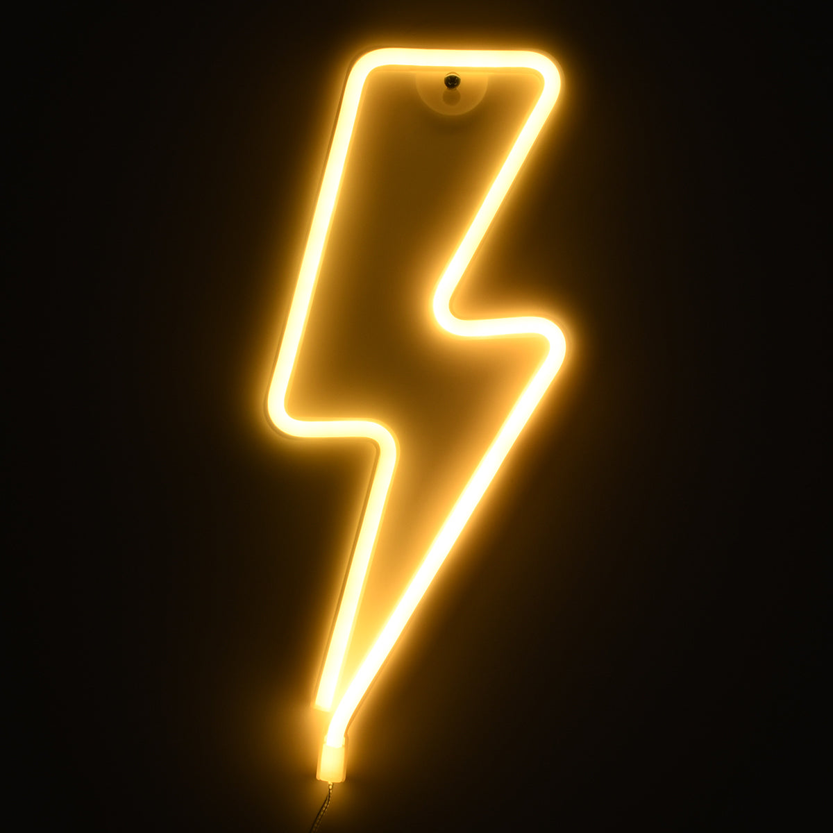 78590 Φωτιστικό Ταμπέλα Φωτεινή Επιγραφή NEON LED Σήμανσης LIGHT STRIKE 5W με Καλώδιο Τροφοδοσίας USB - Μπαταρίας 3xAAA (Δεν Περιλαμβάνονται) - Θερμό Λευκό 2700K