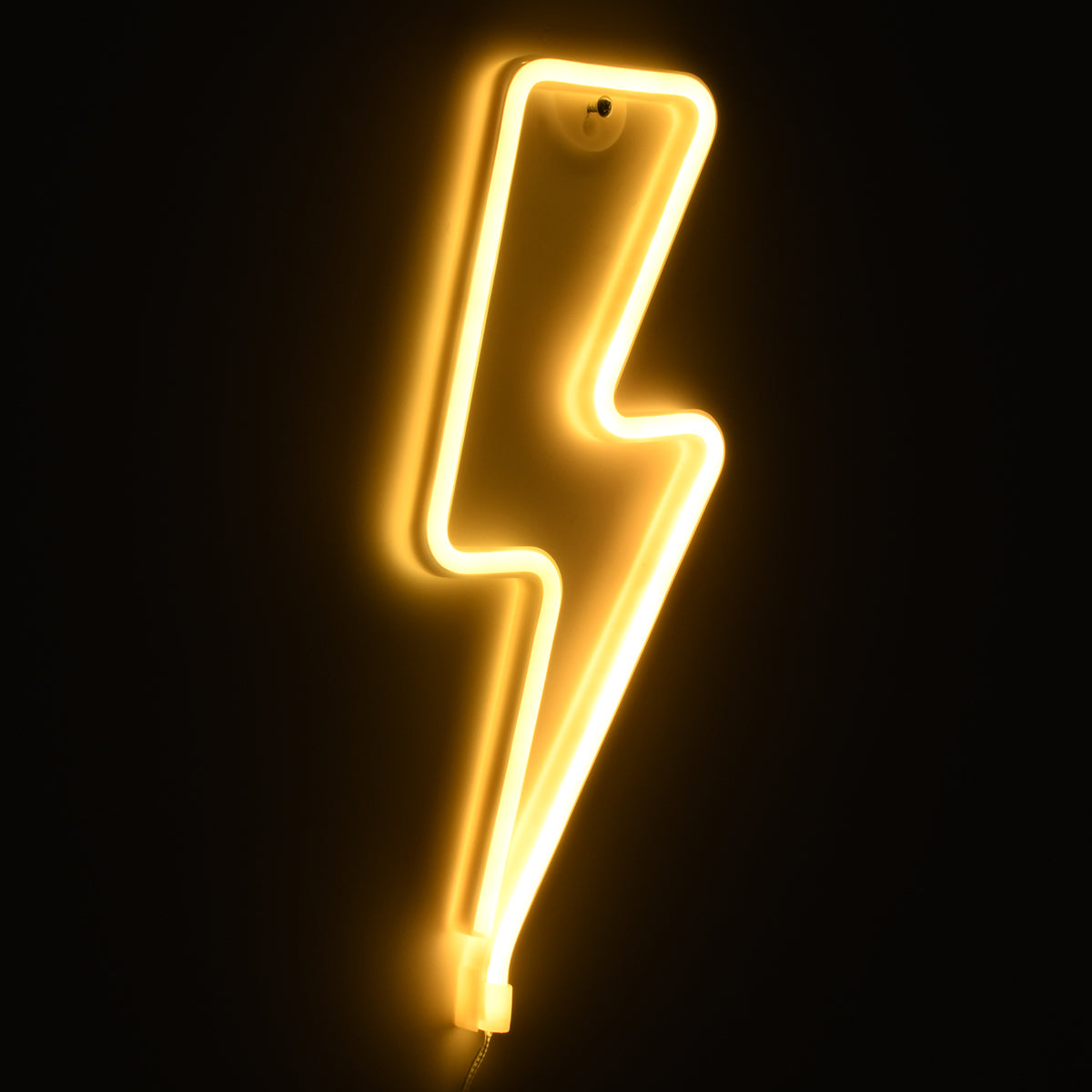 78590 Φωτιστικό Ταμπέλα Φωτεινή Επιγραφή NEON LED Σήμανσης LIGHT STRIKE 5W με Καλώδιο Τροφοδοσίας USB - Μπαταρίας 3xAAA (Δεν Περιλαμβάνονται) - Θερμό Λευκό 2700K