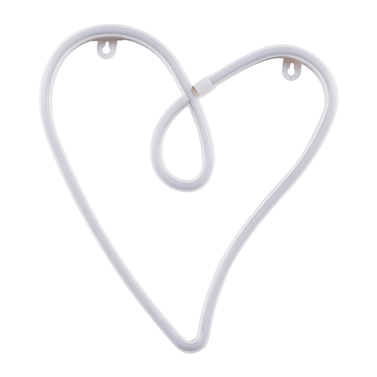 78594 Φωτιστικό Ταμπέλα Φωτεινή Επιγραφή NEON LED Σήμανσης CALLIGRAPHIC HEART LINE 5W με Καλώδιο Τροφοδοσίας USB - Μπαταρίας 3xAAA (Δεν Περιλαμβάνονται) - Ροζ