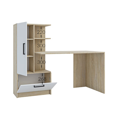 Γραφείο Standart Σονόμα Λευκό 150x59x120