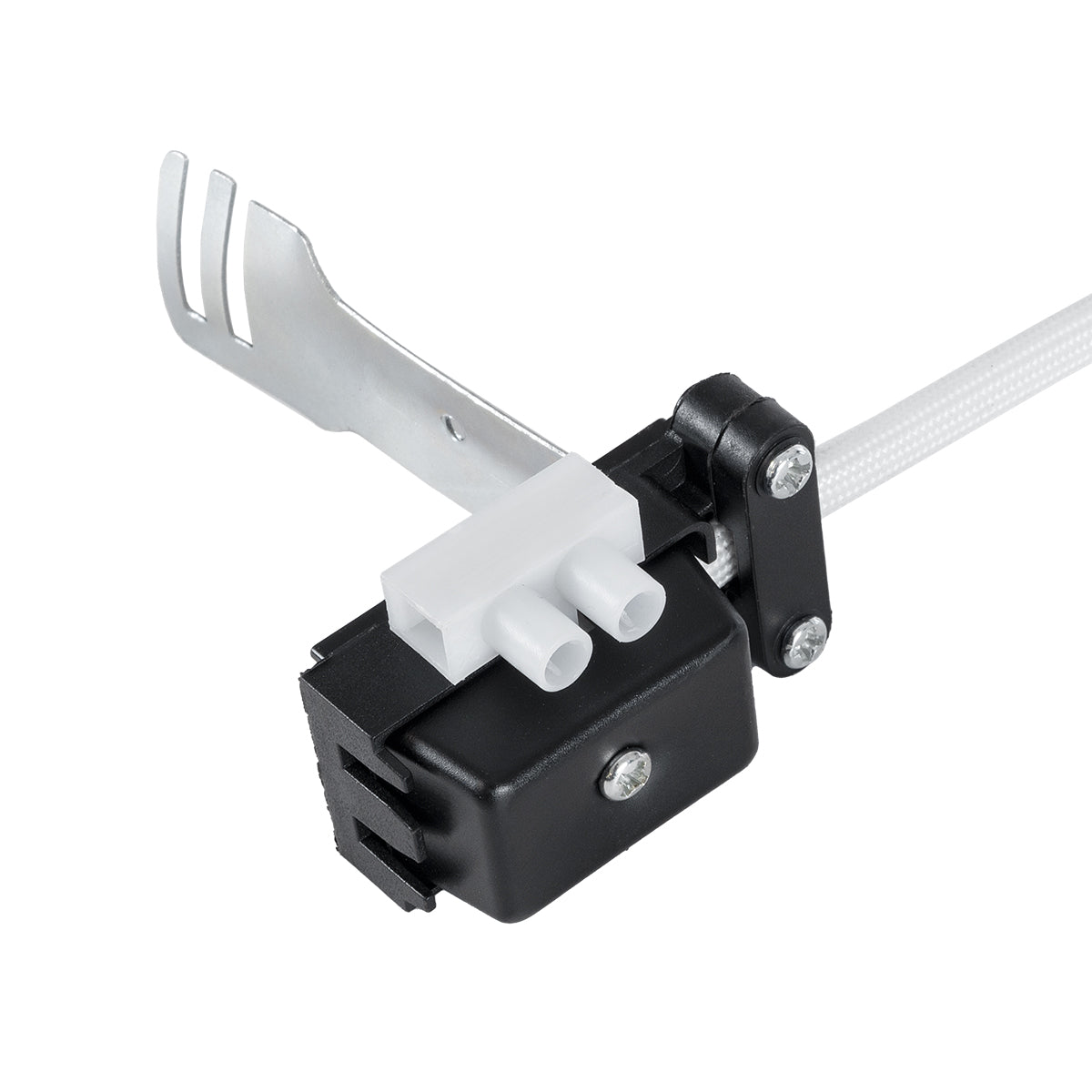 LAMPHOLDER 78950 Ντουί GU10 Πορσελάνης με 15cm VDE Καλώδιο - Anti-Fire Protection High Resistance Tube & Κυτίο Συνδεσμολογίας - ᐊVDEᐅ Certified - IP20 - Φ3.5 x Μ15cm