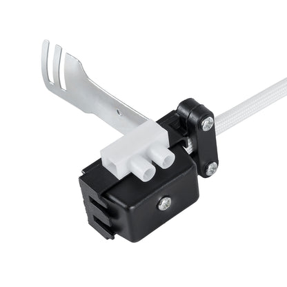 LAMPHOLDER 78950 Ντουί GU10 Πορσελάνης με 15cm VDE Καλώδιο - Anti-Fire Protection High Resistance Tube & Κυτίο Συνδεσμολογίας - ᐊVDEᐅ Certified - IP20 - Φ3.5 x Μ15cm