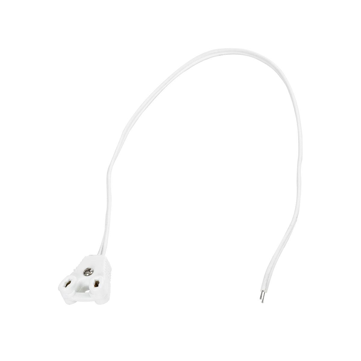 LAMPHOLDER 78953 Ντουί T8 G13 με 30εκ Καλώδιο IP20 - Μ30 x Π1 x Υ2.2