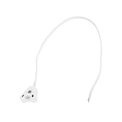 LAMPHOLDER 78953 Ντουί T8 G13 με 30εκ Καλώδιο IP20 - Μ30 x Π1 x Υ2.2