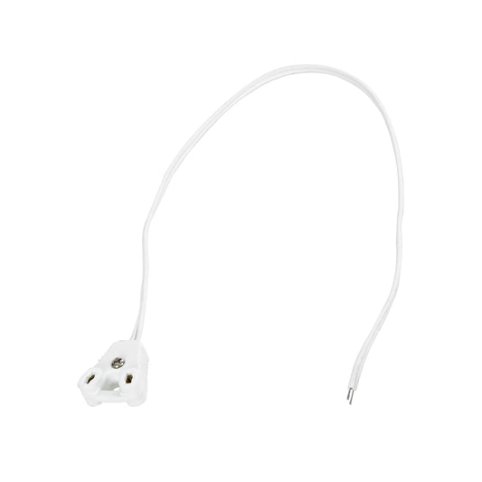 LAMPHOLDER 78953 Ντουί T8 G13 με 30εκ Καλώδιο IP20 - Μ30 x Π1 x Υ2.2