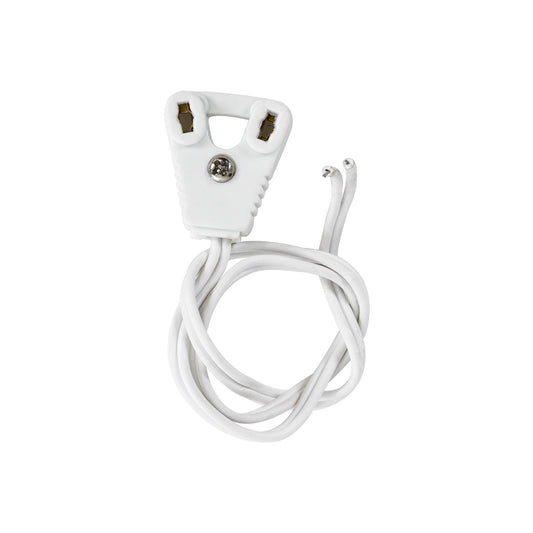 LAMPHOLDER 78953 Ντουί T8 G13 με 30εκ Καλώδιο IP20 - Μ30 x Π1 x Υ2.2