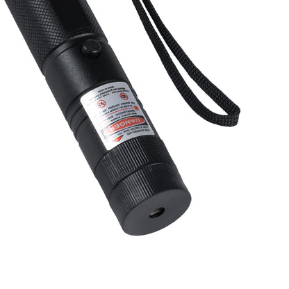 HANDLAMP 78996 Laser Pointer Χειρός 5Mw 1° DC 5V με Επαναφορτιζόμενη Μπαταρία Li-ion 3.7V 1x18650 4800mAh IP20 Κόκκινο 650nm - Μ15 x Π2.2 x Υ2.2