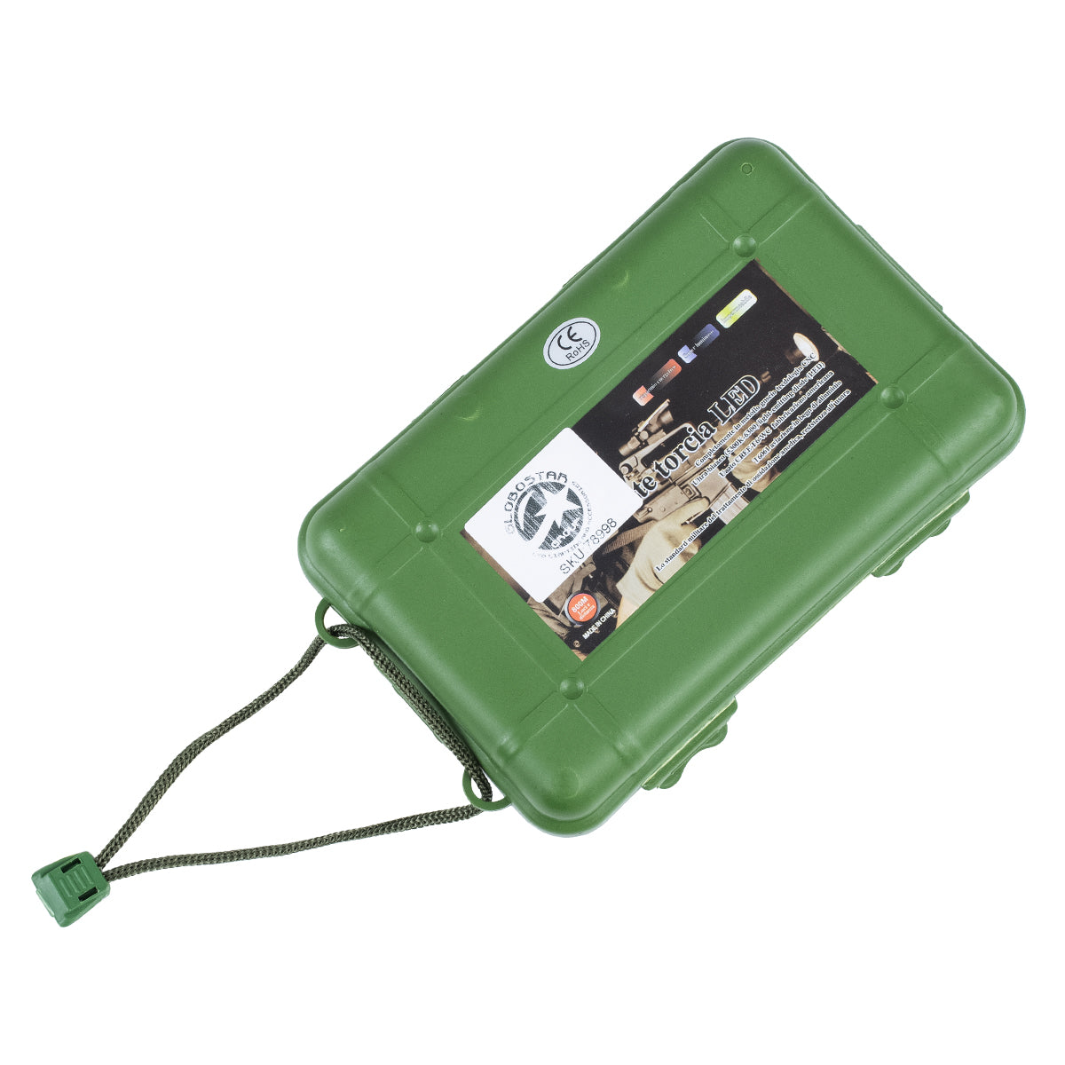 78998 Φορητό Επαναφορτιζόμενο Laser Pointer 5Mw Class 3 DOT Zoom με Extra Κεφαλή για Dot Effects με Μπαταρία 18650 Li-ion 4800mAh & Φορτιστή - Μπλε 450nm Φ2.2 x Υ15cm