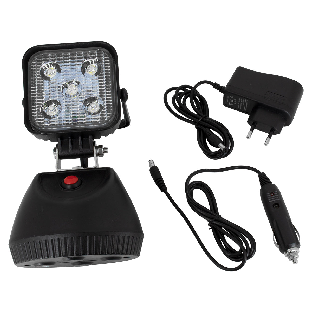 79036 Φορητός Επαναφορτιζόμενος Προβολέας Εργασίας LED CREE XML2-T6 Chip 25W 2500lm με 3 Modes & με Καλώδιο Φόρτισης για Αυτοκίνητο & Πρίζας Αδιάβροχος IP54 Ψυχρό Λευκό 6000K