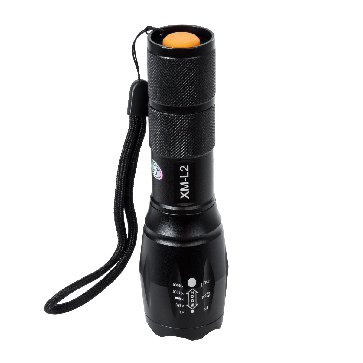 HANDLAMP 79041 Φακός Χειρός LED 10W 1000lm 5~60° DC 5V με Επαναφορτιζόμενη Μπαταρία Li-ion 3.7V 1x18650 3000mAh IP20 Ψυχρό Λευκό 6000K - CREE XML2-T6 Chip - Μ13.5 x Π4 x Υ4