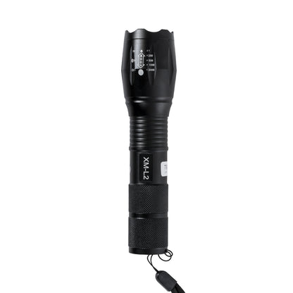 HANDLAMP 79041 Φακός Χειρός LED 10W 1000lm 5~60° DC 5V με Επαναφορτιζόμενη Μπαταρία Li-ion 3.7V 1x18650 3000mAh IP20 Ψυχρό Λευκό 6000K - CREE XML2-T6 Chip - Μ13.5 x Π4 x Υ4