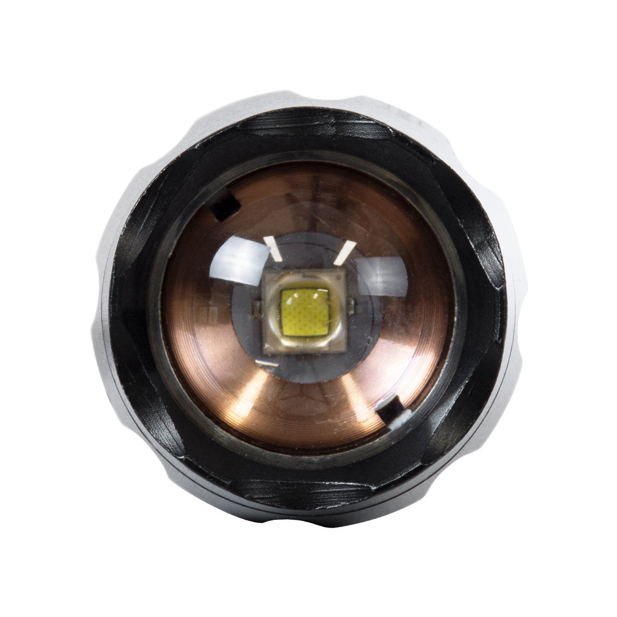 HANDLAMP 79041 Φακός Χειρός LED 10W 1000lm 5~60° DC 5V με Επαναφορτιζόμενη Μπαταρία Li-ion 3.7V 1x18650 3000mAh IP20 Ψυχρό Λευκό 6000K - CREE XML2-T6 Chip - Μ13.5 x Π4 x Υ4
