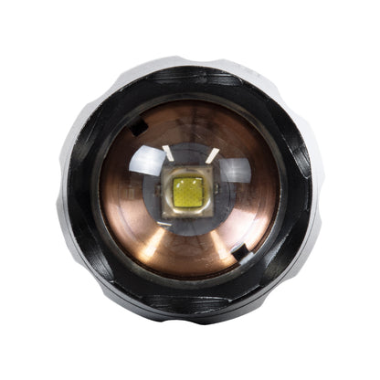 HANDLAMP 79041 Φακός Χειρός LED 10W 1000lm 5~60° DC 5V με Επαναφορτιζόμενη Μπαταρία Li-ion 3.7V 1x18650 3000mAh IP20 Ψυχρό Λευκό 6000K - CREE XML2-T6 Chip - Μ13.5 x Π4 x Υ4