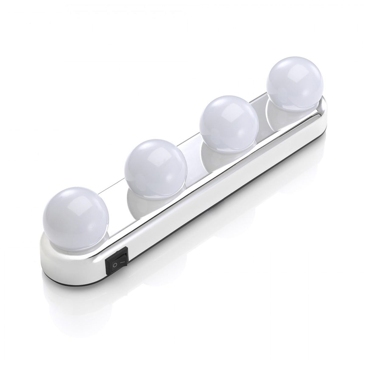 79046 Φωτιστικό για Μακιγιάζ - Καθρέπτη - Πίνακα - Ντουλάπας Μπαταρίας LED 8W 500lm με Διακόπτη ON/OFF Αδιάβροχο IP54 Ψυχρό Λευκό 6000K