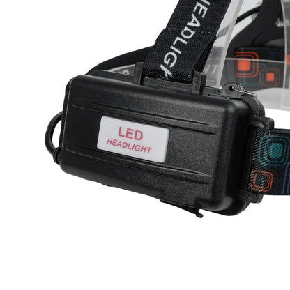 79057 Φακός Κεφαλής Επαναφορτιζόμενος LED CREE XML2-T6 Chip 30 Watt 3000lm με 2 x 18650 Μπαταρίες 6000mAh Ψυχρό Λευκό 6000K