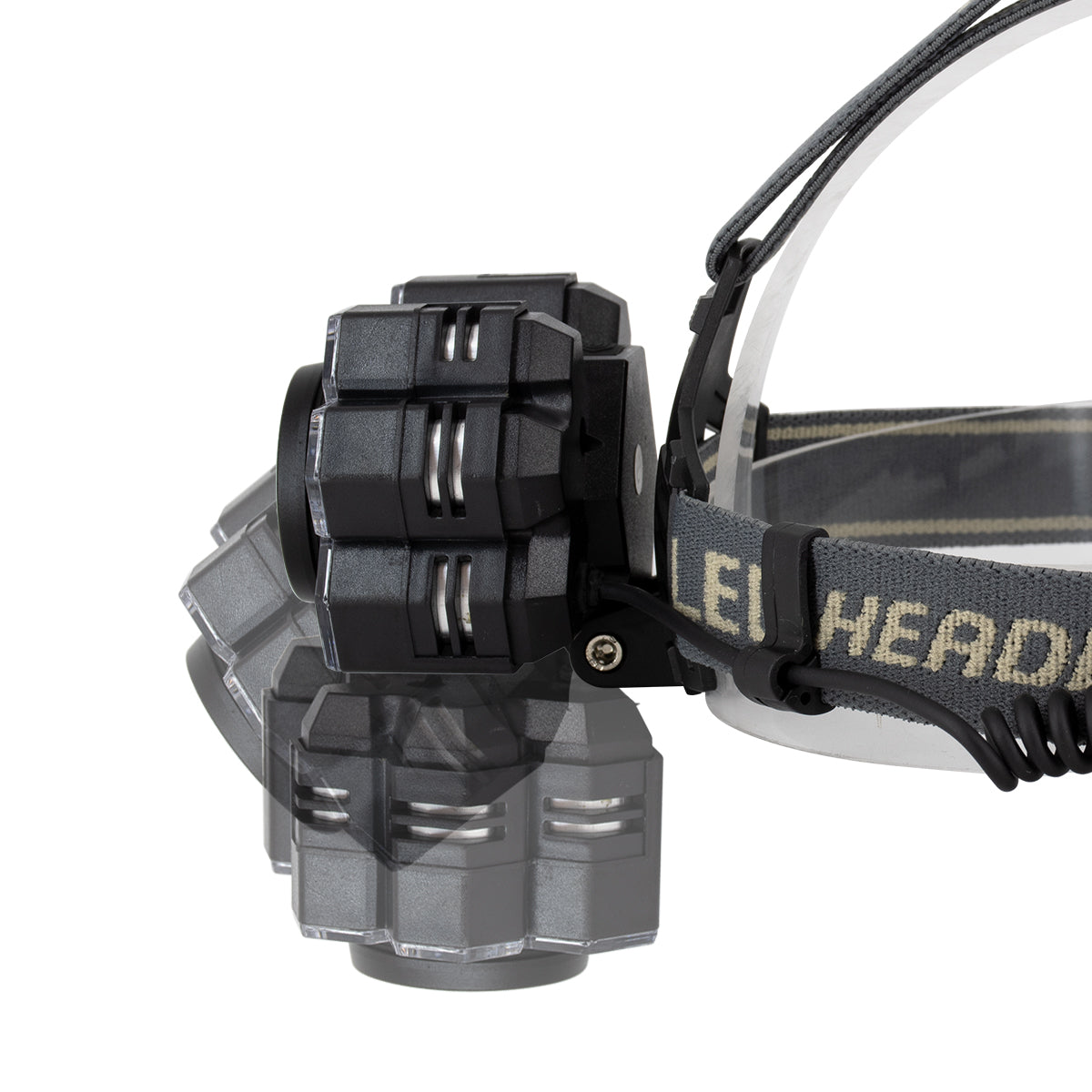 79061 Φακός Κεφαλής Επαναφορτιζόμενος Zoom LED CREE XML2-T6 Chip 90 Watt 9000lm με 2 x 18650 Μπαταρίες 13600mAh Ψυχρό Λευκό 6000K