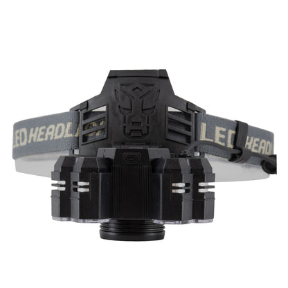 79061 Φακός Κεφαλής Επαναφορτιζόμενος Zoom LED CREE XML2-T6 Chip 90 Watt 9000lm με 2 x 18650 Μπαταρίες 13600mAh Ψυχρό Λευκό 6000K