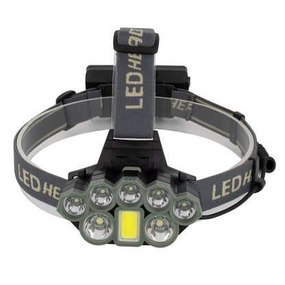 HEADLAMP 79062 Φακός Κεφαλής LED 40W 4000lm 15~60° DC 5V με USB-C με Επαναφορτιζόμενη Μπαταρία Li-ion 3.7V 2x18650 6000mAh Αδιάβροχο IP54 Ψυχρό Λευκό 6000K - CREE XML2-T6 Chip - Μ9.2 x Π3 x Υ4.5