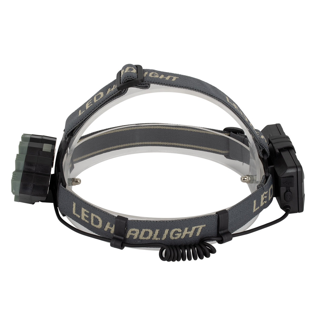 HEADLAMP 79062 Φακός Κεφαλής LED 40W 4000lm 15~60° DC 5V με USB-C με Επαναφορτιζόμενη Μπαταρία Li-ion 3.7V 2x18650 6000mAh Αδιάβροχο IP54 Ψυχρό Λευκό 6000K - CREE XML2-T6 Chip - Μ9.2 x Π3 x Υ4.5