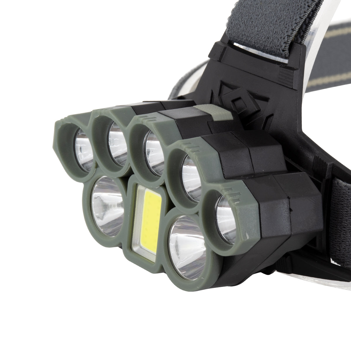 HEADLAMP 79062 Φακός Κεφαλής LED 40W 4000lm 15~60° DC 5V με USB-C με Επαναφορτιζόμενη Μπαταρία Li-ion 3.7V 2x18650 6000mAh Αδιάβροχο IP54 Ψυχρό Λευκό 6000K - CREE XML2-T6 Chip - Μ9.2 x Π3 x Υ4.5