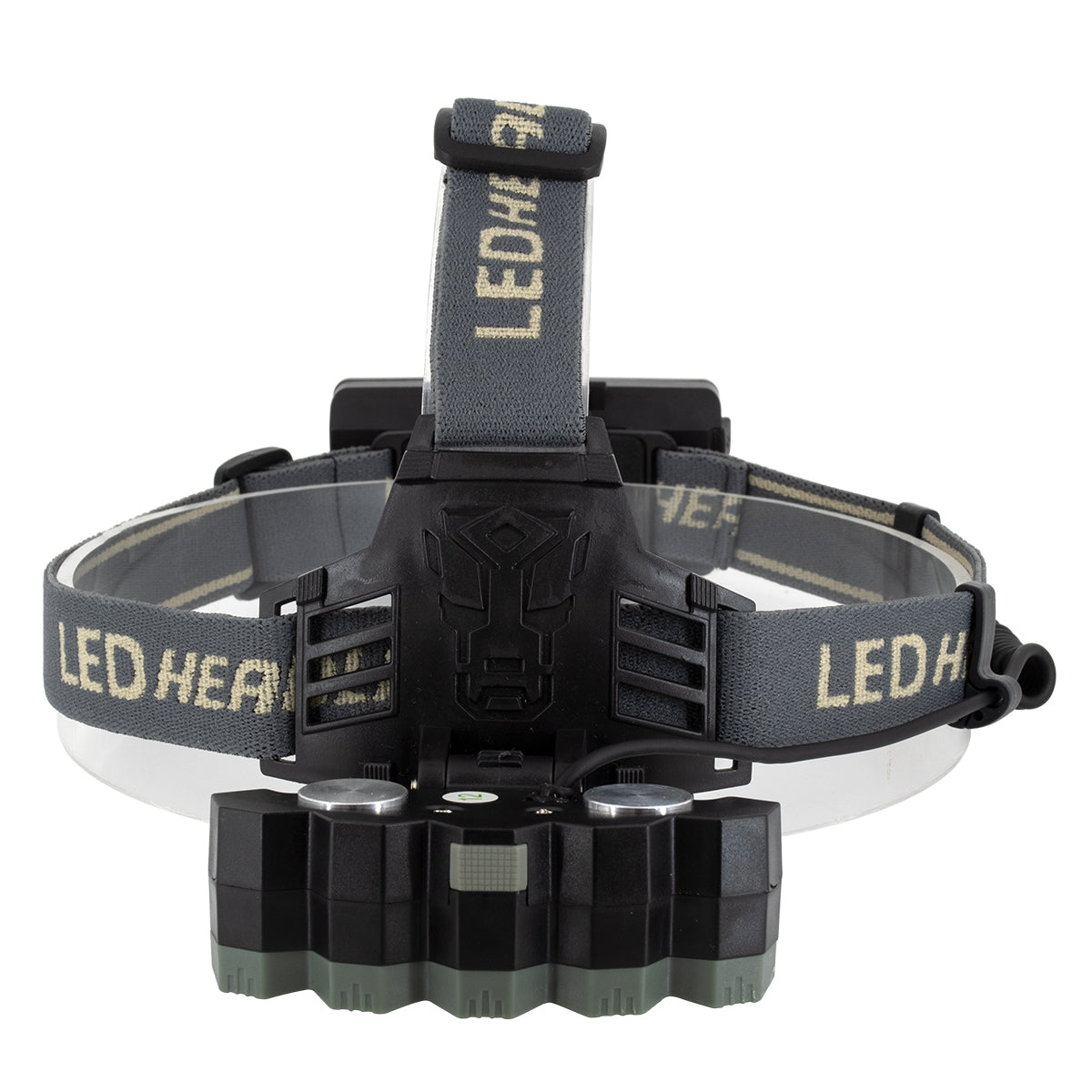 HEADLAMP 79062 Φακός Κεφαλής LED 40W 4000lm 15~60° DC 5V με USB-C με Επαναφορτιζόμενη Μπαταρία Li-ion 3.7V 2x18650 6000mAh Αδιάβροχο IP54 Ψυχρό Λευκό 6000K - CREE XML2-T6 Chip - Μ9.2 x Π3 x Υ4.5