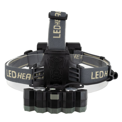 HEADLAMP 79062 Φακός Κεφαλής LED 40W 4000lm 15~60° DC 5V με USB-C με Επαναφορτιζόμενη Μπαταρία Li-ion 3.7V 2x18650 6000mAh Αδιάβροχο IP54 Ψυχρό Λευκό 6000K - CREE XML2-T6 Chip - Μ9.2 x Π3 x Υ4.5