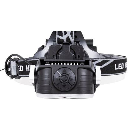 79063 Φακός Κεφαλής Επαναφορτιζόμενος και Powerbank Mode 2 x LED CREE COB XML2-T6 Chip 25 Watt 2500lm με 2 x 18650 Μπαταρίες 5000mAh και με Φορτιστή Πρίζας Αδιάβροχος IP65 Ψυχρό Λευκό 6000K