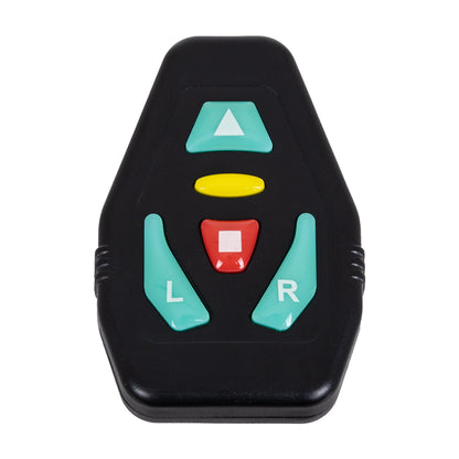 79070 Γιλέκο Ασφαλείας Φωσφοριζέ Αντανακλαστικό για Ποδηλάτες & Runners με Φωτεινή Σήμανση LED - Ενσωματωμένη Μπαταρία 650mAh DC 5V Επαναφορτιζόμενο με Καλώδιο Τροφοδοσίας USB & Ασύρματο Χειριστήριο - Μαύρο & Λαχανί Φωσφοριζέ Αδιάβροχο IP65