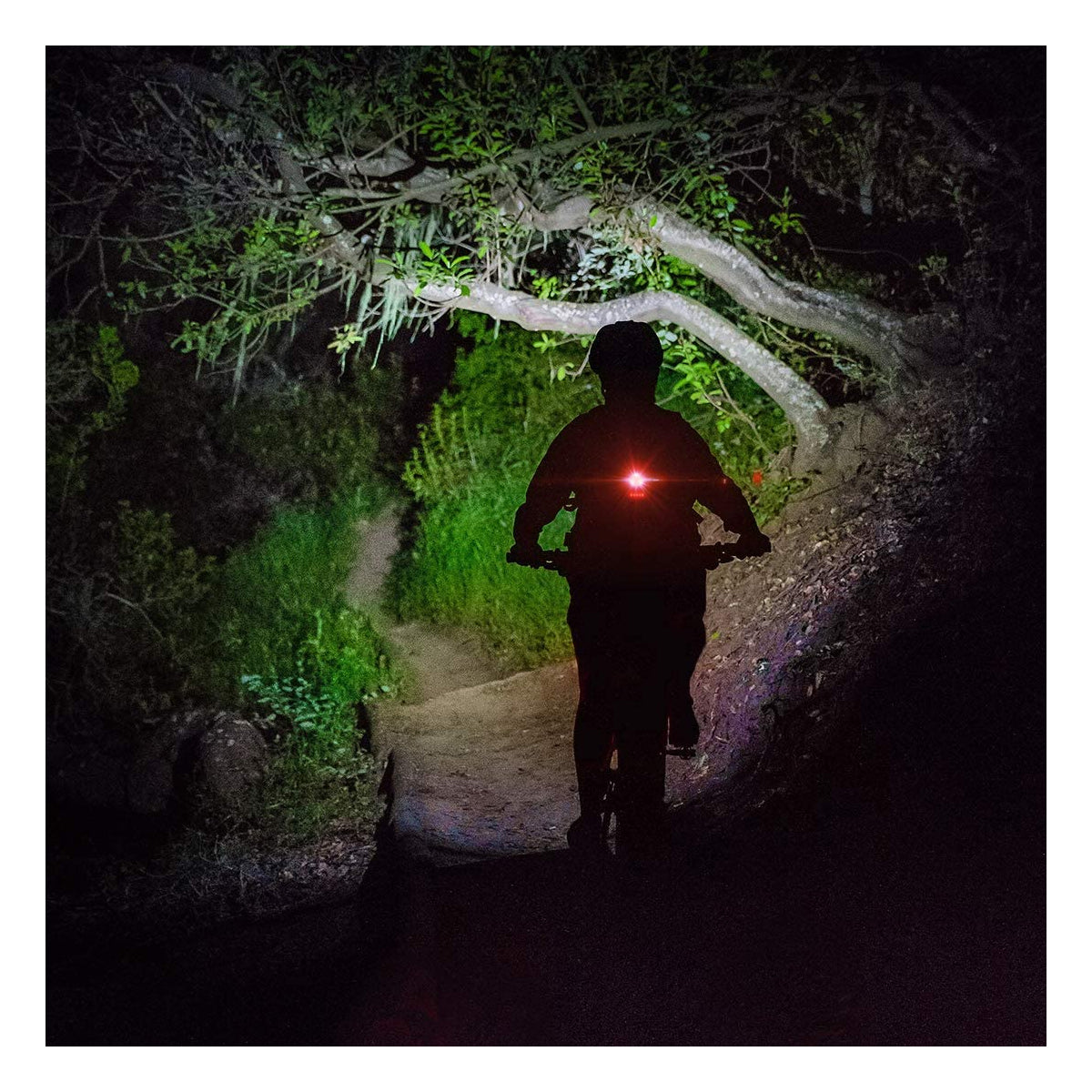 79072 Φορητός Φακός Ασφαλείας Στήθους & Πλάτης για Ποδηλάτες & Runners με Φωτεινή Σήμανση LED XRE Q5 5W 600lm 200° - Ενσωματωμένη Μπαταρία 2000mAh DC 5V Επαναφορτιζόμενος με Καλώδιο Τροφοδοσίας USB 2.0 3 Modes Αδιάβροχος IP66 Ψυχρό Λευκό 6000K