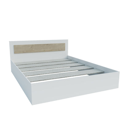 Κρεβάτι Viva Λευκό-Σονόμα 160x200εκ