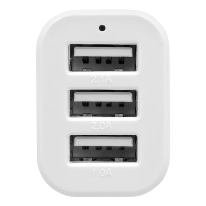 79501 Ασημί Φορτιστής Αυτοκινήτου DC 12-24V με 3 Εξόδους USB DC 5V Max 3.1A 20W και Καλώδιο USB σε Type-C