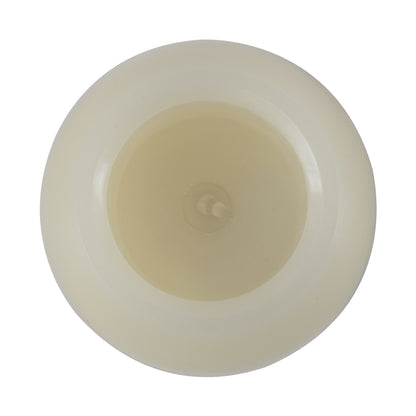 CANDLE 79548 ΣΕΤ 2 x Διακοσμητικά Realistic Κεράκια με LED Εφέ Κινούμενης Φλόγας - Μπαταρίας 12 x CR2032 Μπλε Μπεζ D6 x H5cm