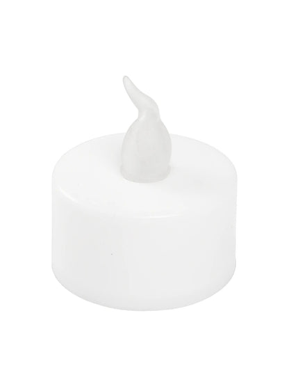 EVERFLAME 79550 Διακοσμητικό Κερί Ρεσώ LED 0.3W 15lm 120° DC 3V 1 x CR2032 Μπαταρία IP20 Θερμό Λευκό 2700K - Μ3.6 x Π3.6 x Υ3.9
