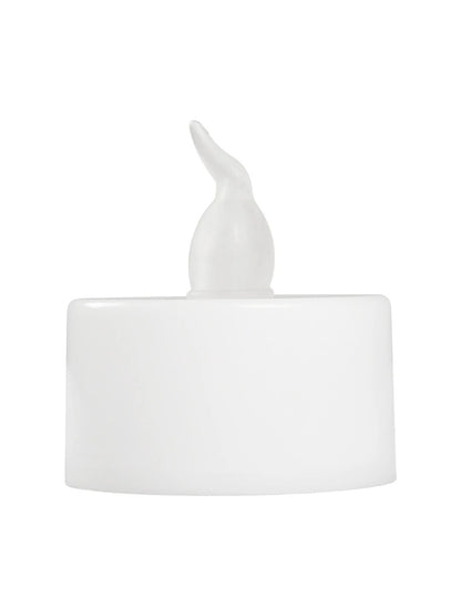 EVERFLAME 79550 Διακοσμητικό Κερί Ρεσώ LED 0.3W 15lm 120° DC 3V 1 x CR2032 Μπαταρία IP20 Θερμό Λευκό 2700K - Μ3.6 x Π3.6 x Υ3.9