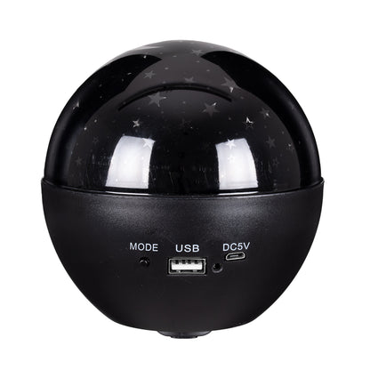 79599 Επιτραπέζιο Διακοσμητικό Φωτιστικό Ειδικών Εφέ NIGHT SKY STARS LED 10W DC 5V 2200mAh Επαναφορτιζόμενο με Bluetooth Speaker - Sound Activated - Καλώδιο Τροφοδοσίας USB και Ασύρματο Χειριστήριο RF 2.4Ghz Πολύχρωμo RGB Dimmable
